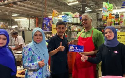 Walkabout Pengerusi TEKUN Nasional di Pasar Awam Seberang Jaya